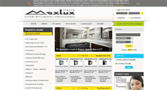 Desktop Screenshot of maxluxitalia.com