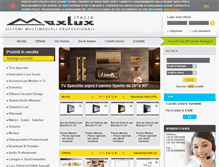 Tablet Screenshot of maxluxitalia.com